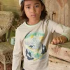 T-shirt, Polo Shirt-Sergent Major Heather beige TEE SHIRT LS