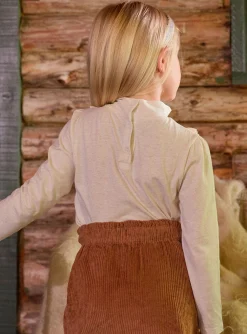 Shirt, T-shirt-Sergent Major Heather beige TEE SHIRT LS