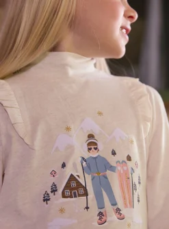 Shirt, T-shirt-Sergent Major Heather beige TEE SHIRT LS