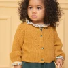 Knitwear, Sweater, Cardigan | Knitwear, Sweater, Cardigan-Sergent Major Heather yellow CARDIGAN