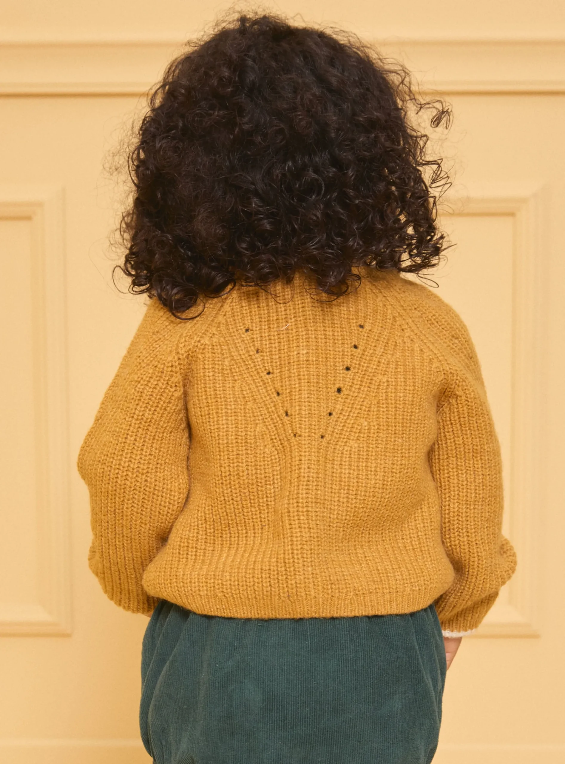 Knitwear, Sweater, Cardigan | Knitwear, Sweater, Cardigan-Sergent Major Heather yellow CARDIGAN