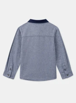 Shirt-Sergent Major Heathered blue SHIRT