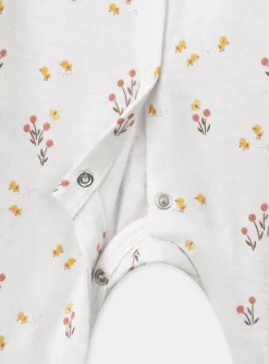 Pajamas & Rompers | Pajamas & Rompers-Sergent Major Heathered off white BABYGROW