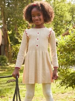 Dress-Sergent Major Heathered off white DRESS