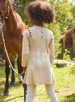 Dress-Sergent Major Heathered off white DRESS