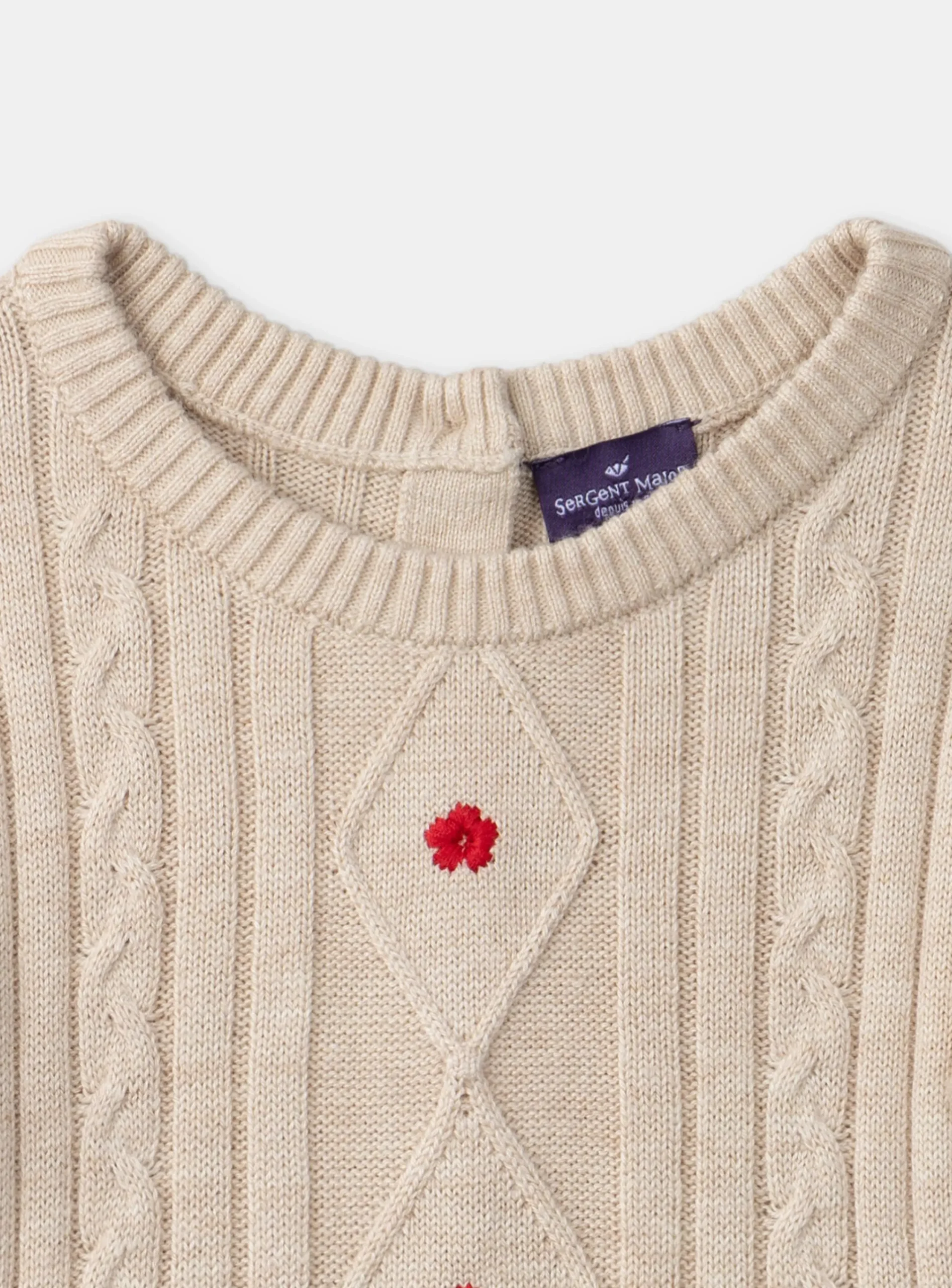 Dress-Sergent Major Heathered off white DRESS