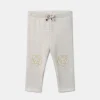 Trousers, Jeans | Trousers, Jeans-Sergent Major Heathered off white LEGGINGS (bottom)