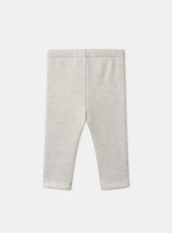 Trousers, Jeans | Trousers, Jeans-Sergent Major Heathered off white LEGGINGS (bottom)
