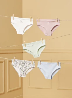 Underwear, Socks, Tights-Sergent Major Ivory BRIEFS / PANTY RIB