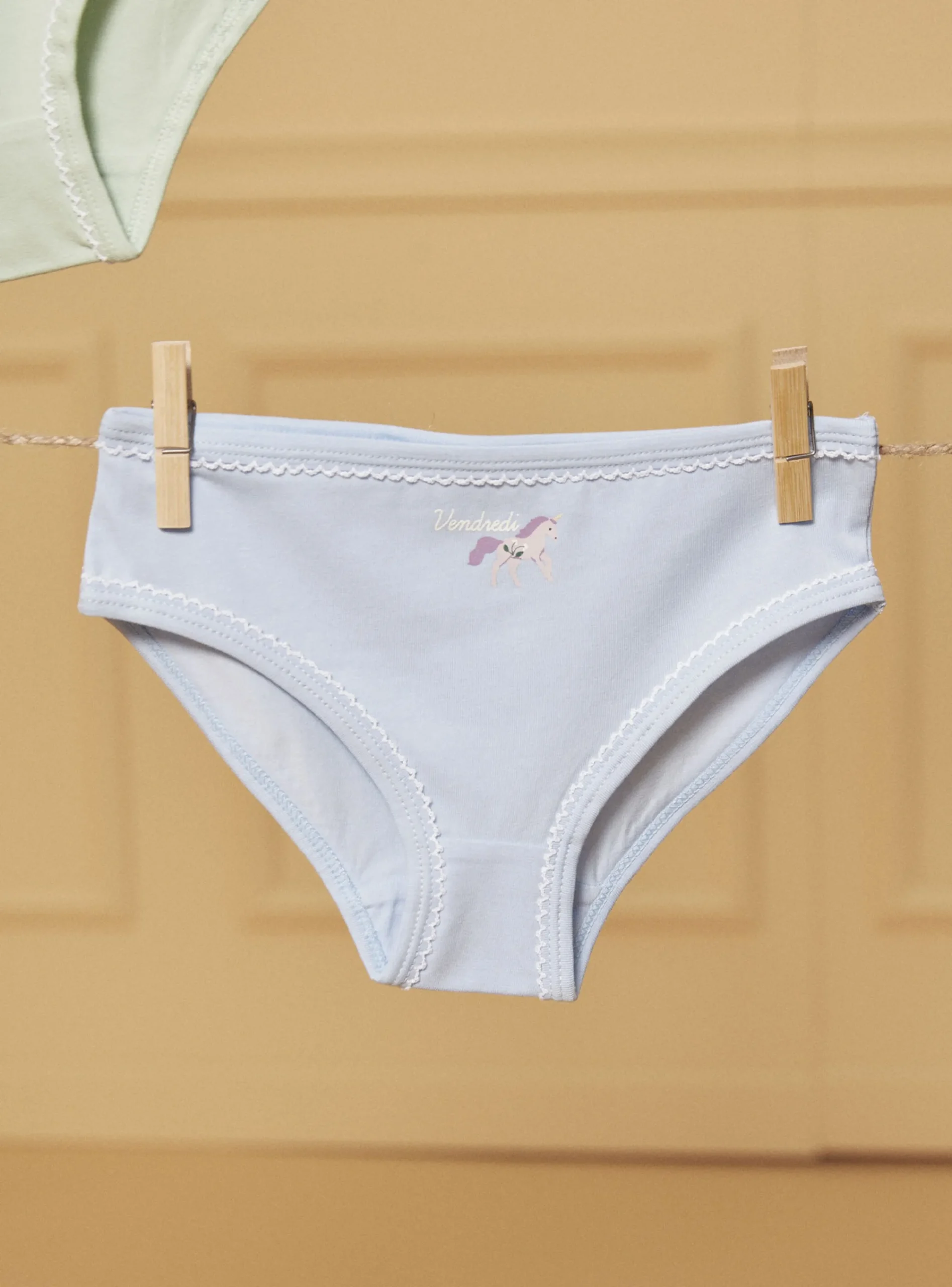 Underwear, Socks, Tights-Sergent Major Ivory BRIEFS / PANTY RIB