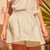 Skirt, Shorts-Sergent Major Ivory MINI SHORT SKIRT