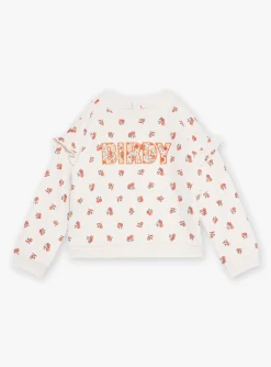 Shirt, T-shirt-Sergent Major Ivory sweatshirt with fruit print