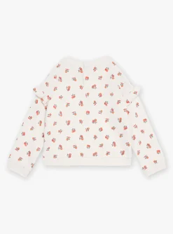Shirt, T-shirt-Sergent Major Ivory sweatshirt with fruit print