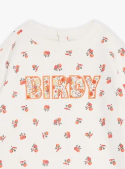 Shirt, T-shirt-Sergent Major Ivory sweatshirt with fruit print