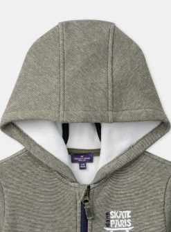 Knitwear, Sweater, Cardigan-Sergent Major Kaki KIDS CARDIGAN