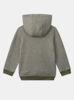Knitwear, Sweater, Cardigan-Sergent Major Kaki KIDS CARDIGAN