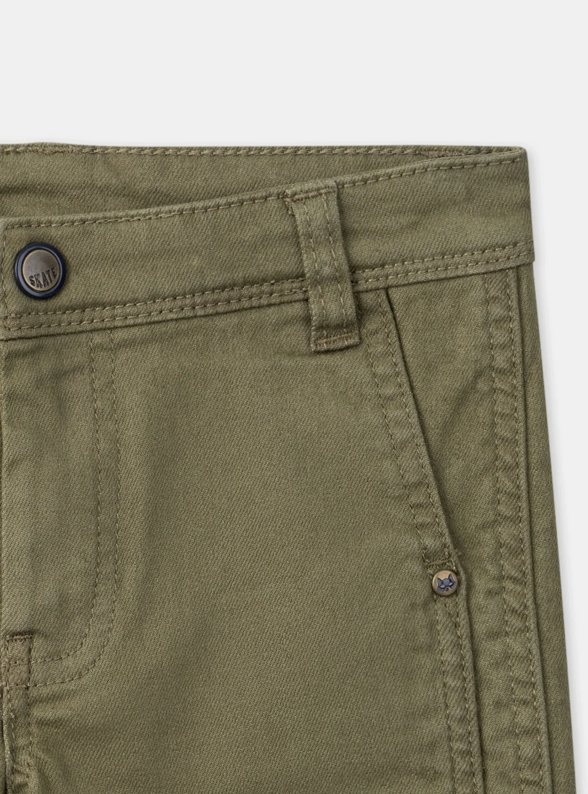 Trousers, Jeans-Sergent Major Kaki PANTS