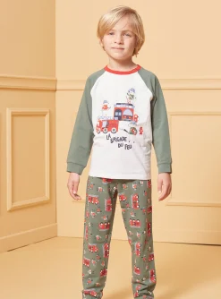 Pajamas-Sergent Major Kaki PYJAMA