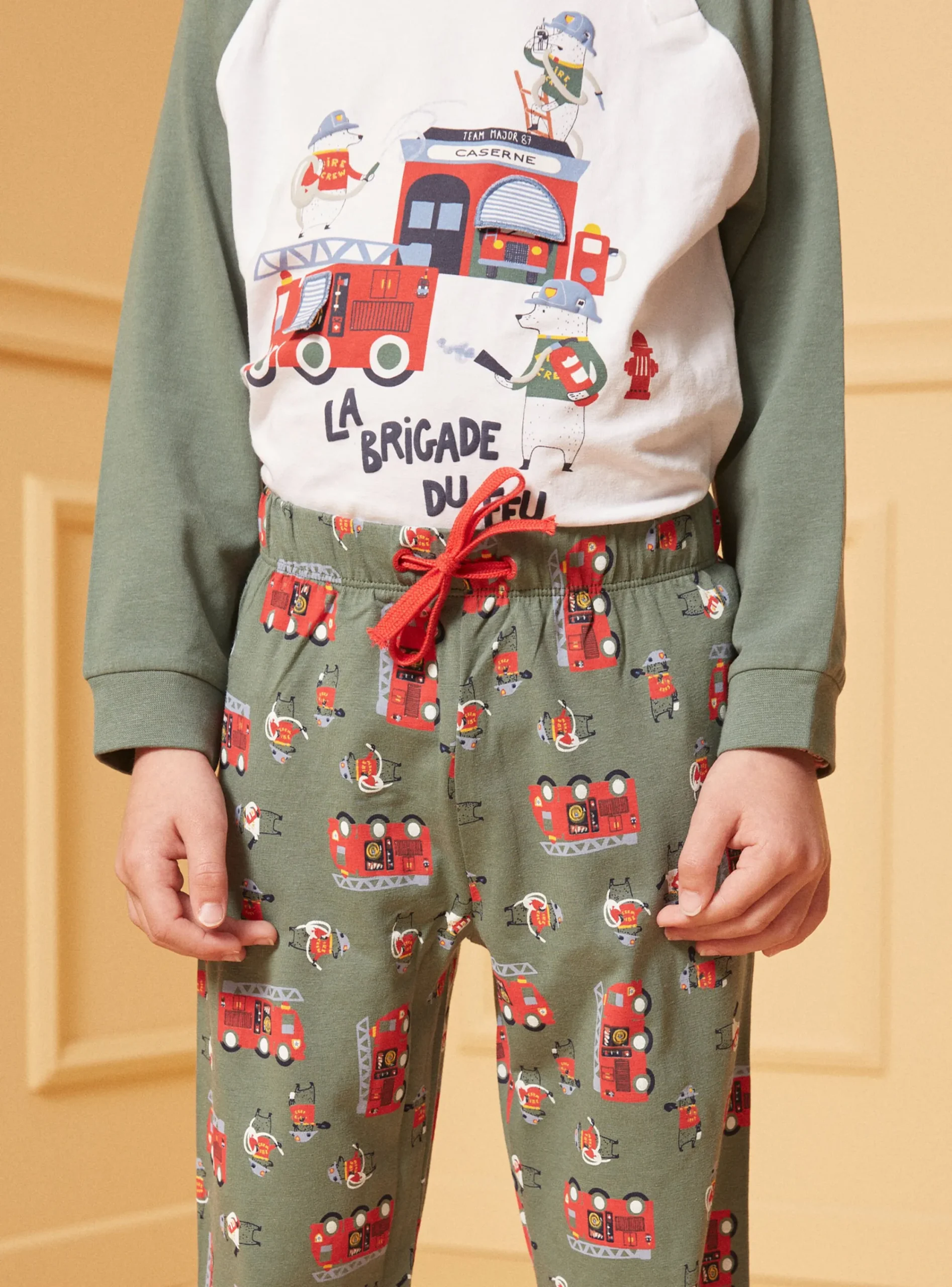 Pajamas-Sergent Major Kaki PYJAMA