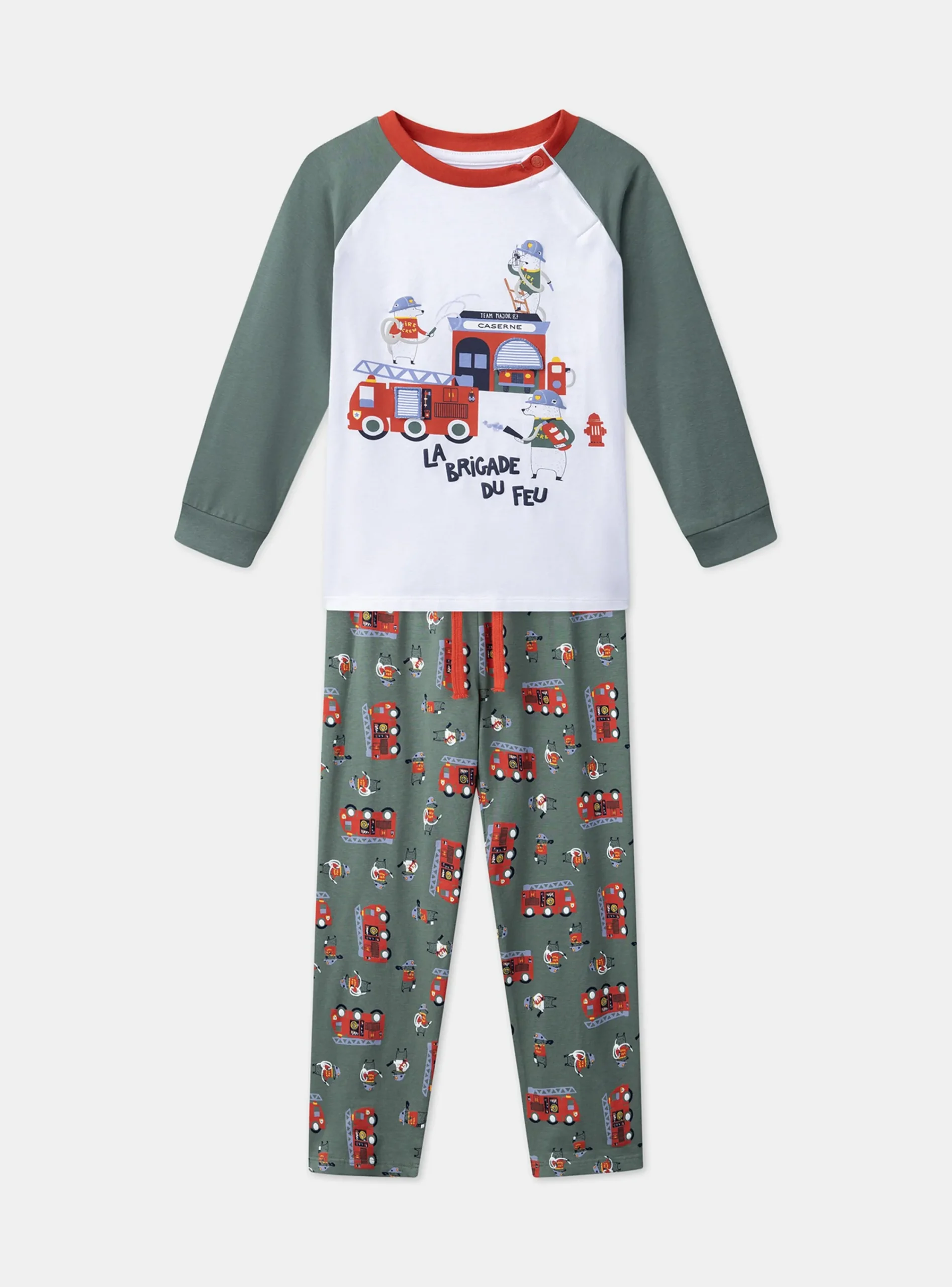 Pajamas-Sergent Major Kaki PYJAMA