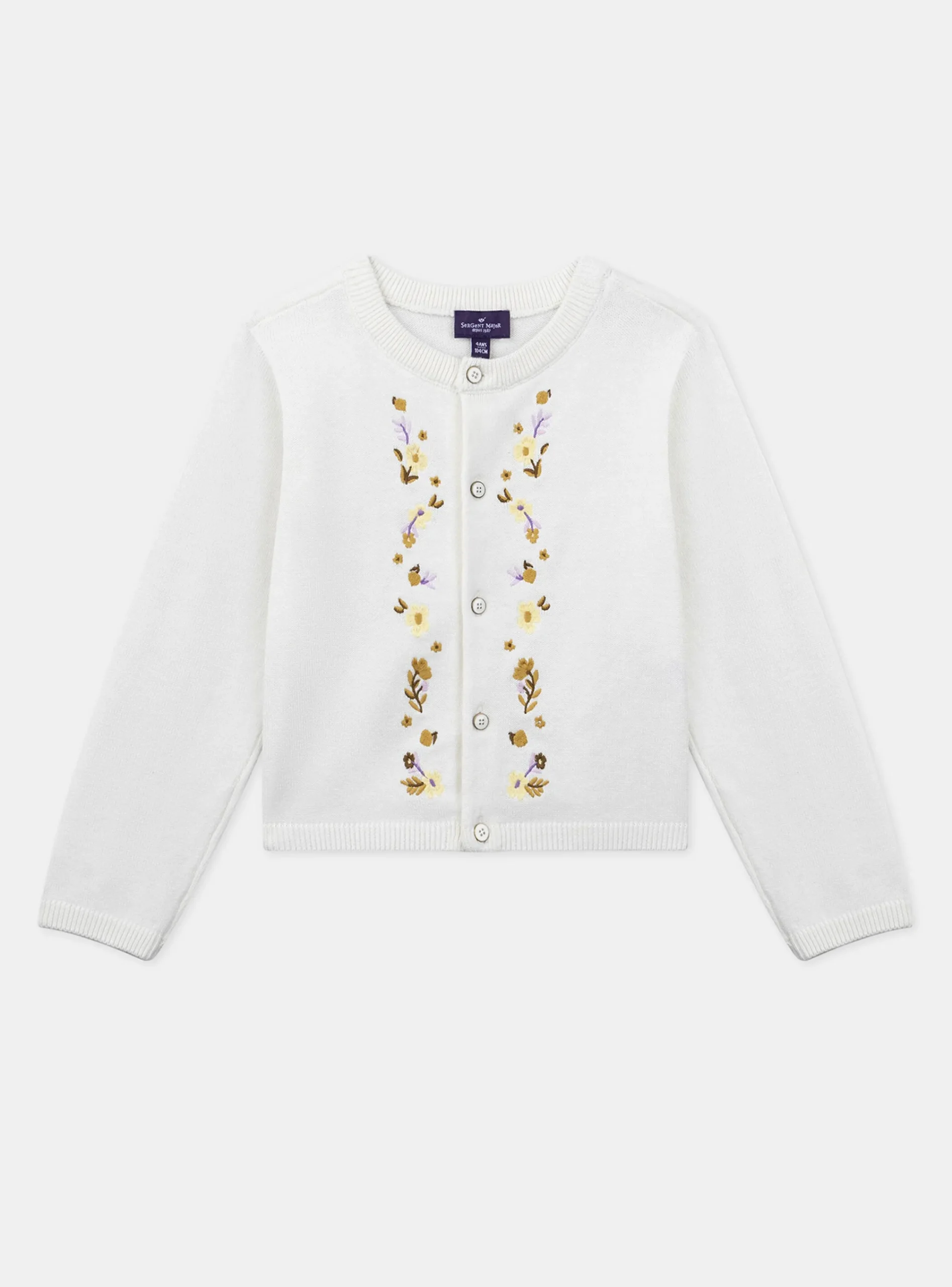 Knitwear, Sweater, Cardigan-Sergent Major Light beige CARDIGAN