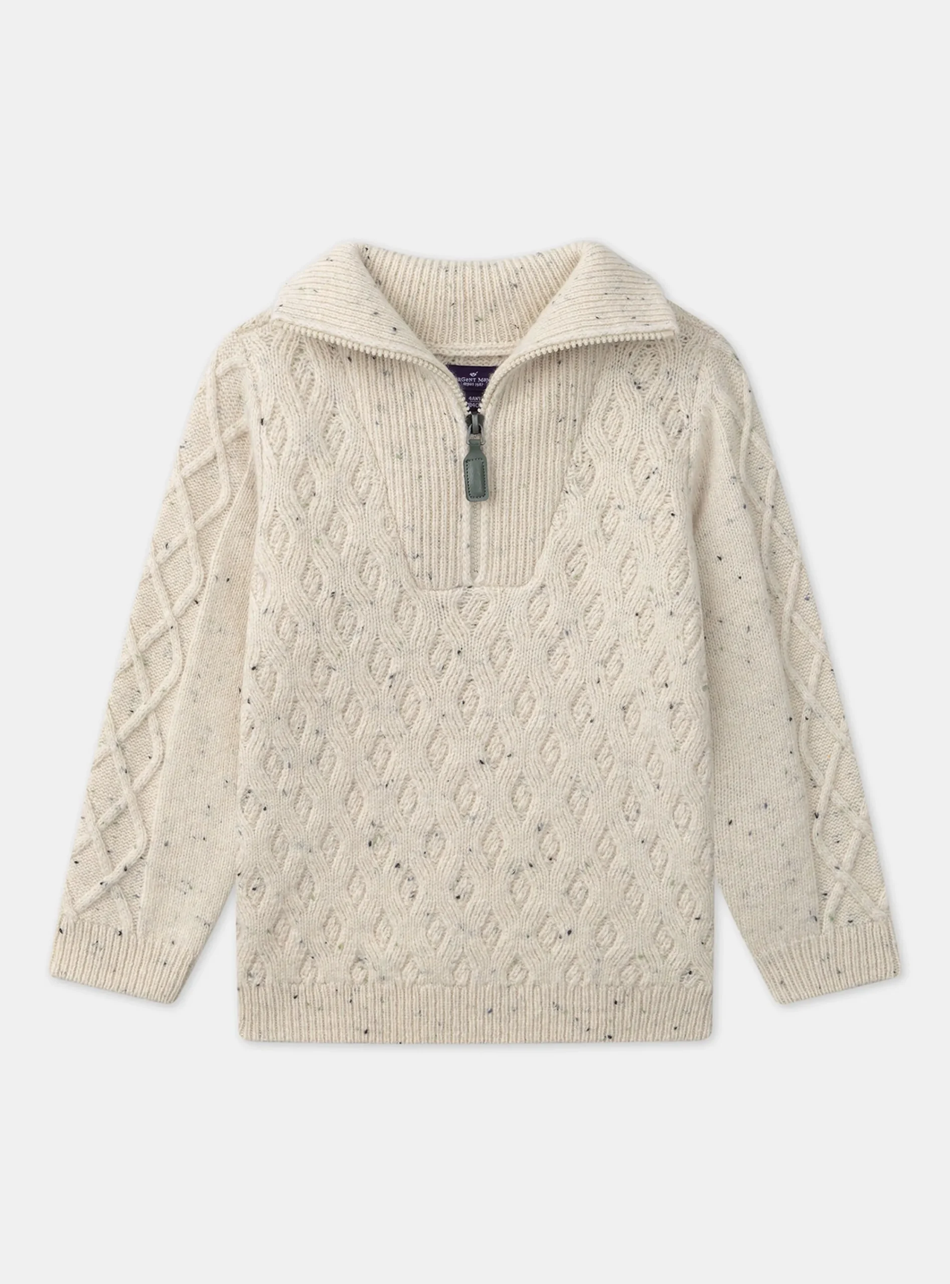 Knitwear, Sweater, Cardigan-Sergent Major Light beige PULLOVER