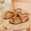 Shoes-Sergent Major Light beige SANDALS