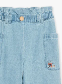 Trousers, Jeans And Legging-Sergent Major Light blue jeans
