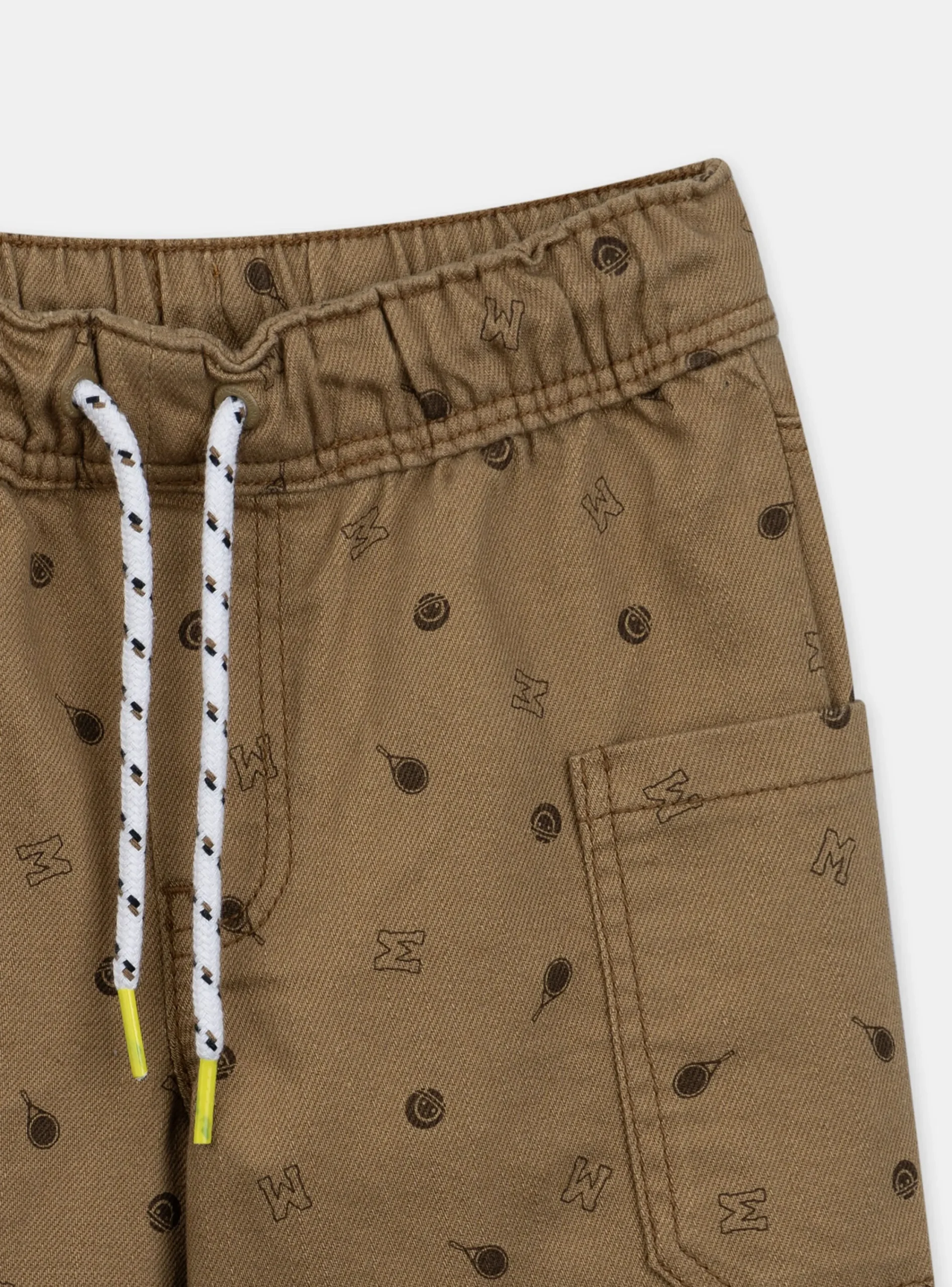 Bermuda Shorts-Sergent Major Light brown BERMUDA