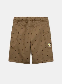 Bermuda Shorts-Sergent Major Light brown BERMUDA