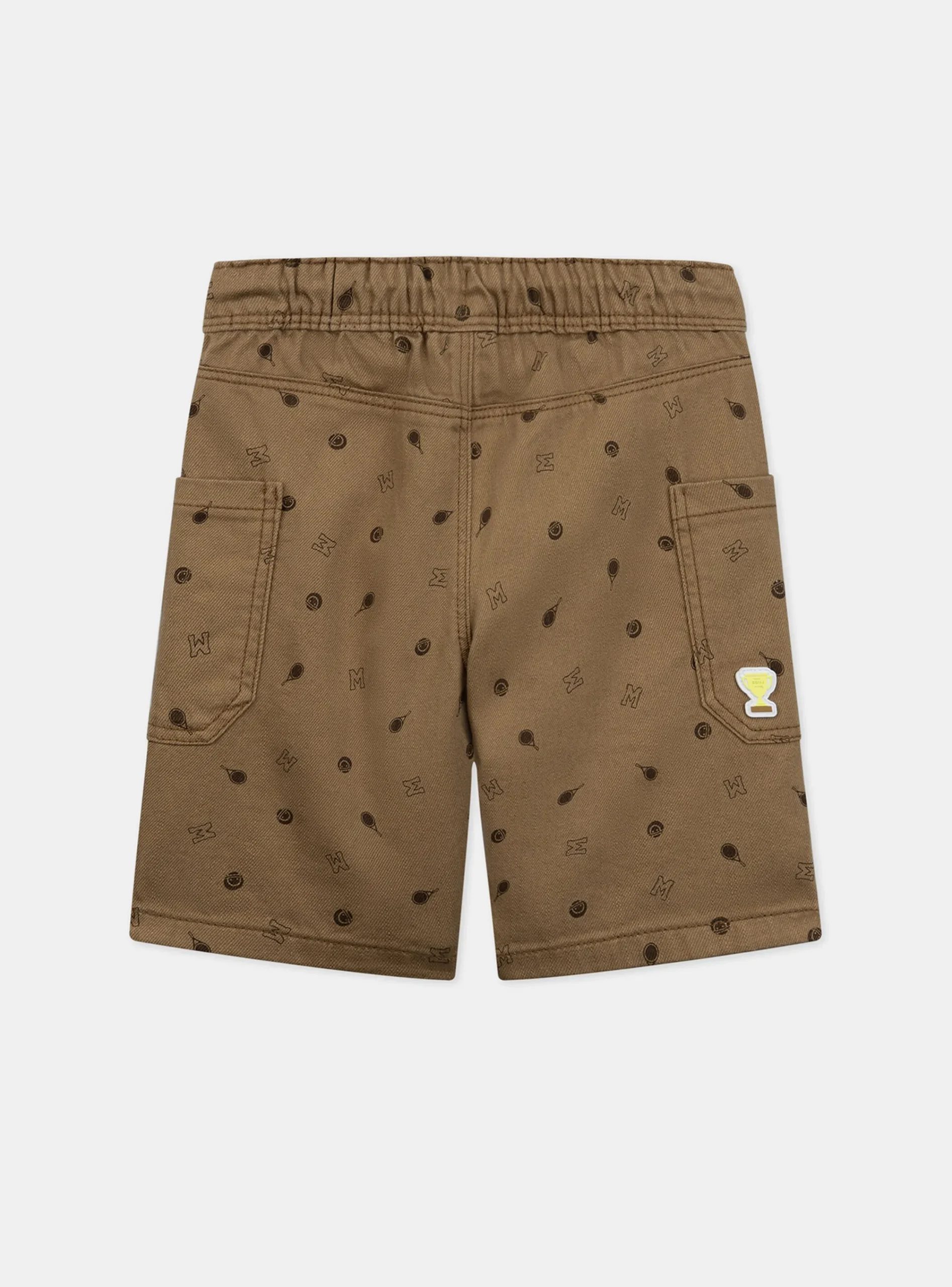 Bermuda Shorts-Sergent Major Light brown BERMUDA