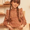 Shirt, T-shirt-Sergent Major Light brown BLOUSE