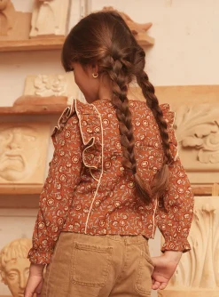 Shirt, T-shirt-Sergent Major Light brown BLOUSE
