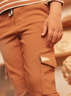 Trousers, Jeans-Sergent Major Light brown COMFORT PANTS