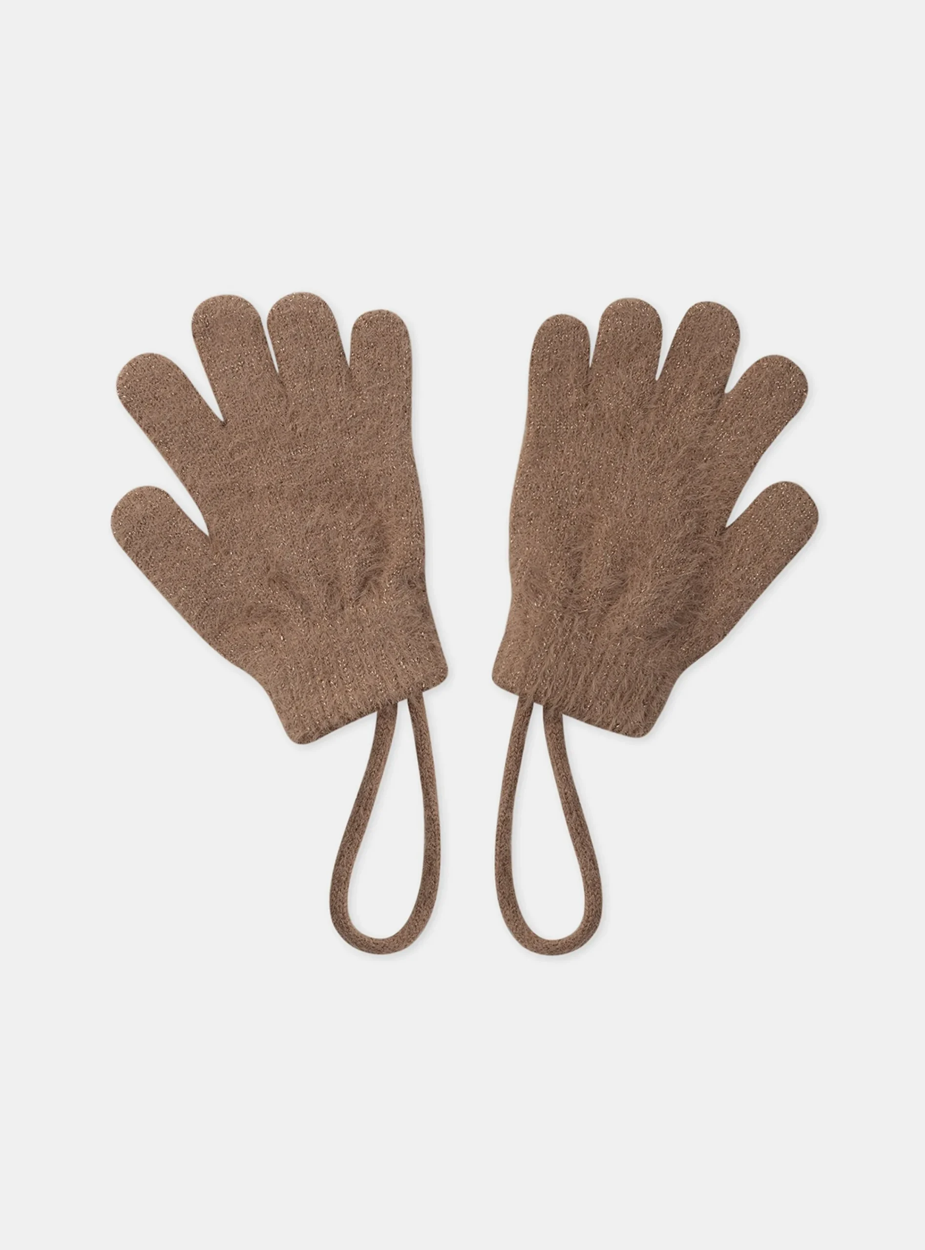 Beany, Scarf, Gloves-Sergent Major Light brown GLOVES & MITTENS