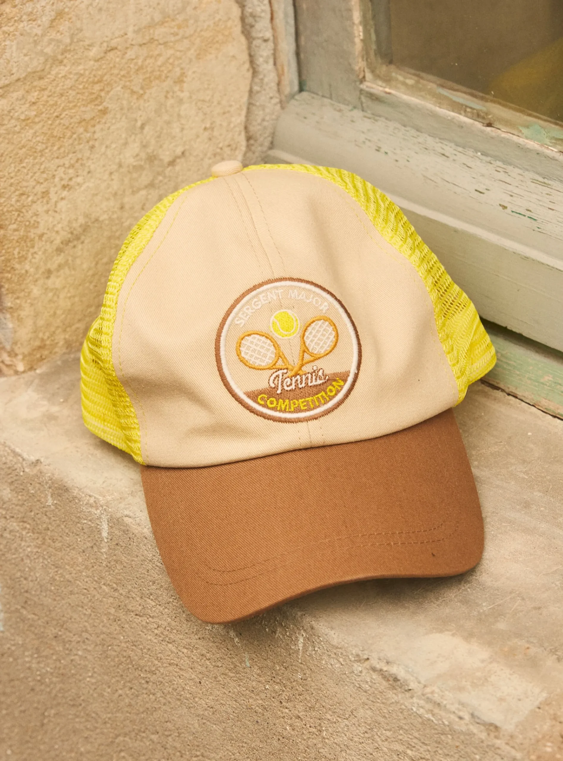 Hats-Sergent Major Light brown HAT