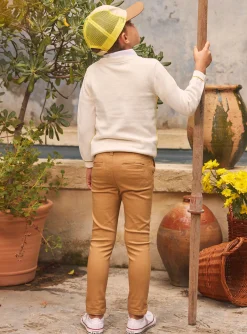 Hats-Sergent Major Light brown HAT