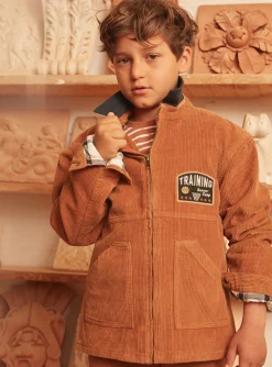 Coat, Parka, Jacket-Sergent Major Light brown JACKET group size