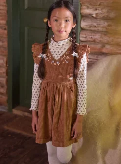 Dress-Sergent Major Light brown JUMPER DRESS
