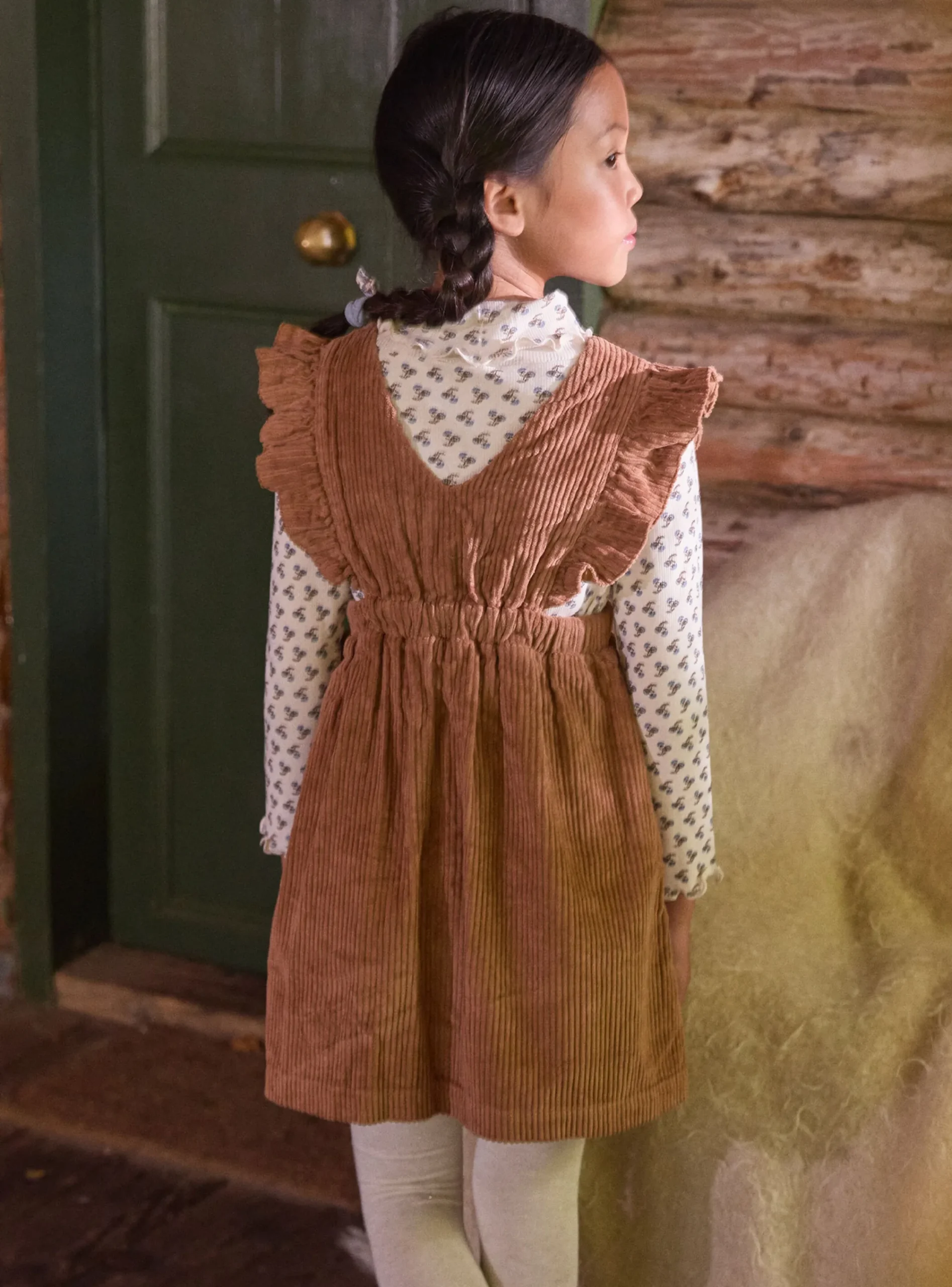 Dress-Sergent Major Light brown JUMPER DRESS