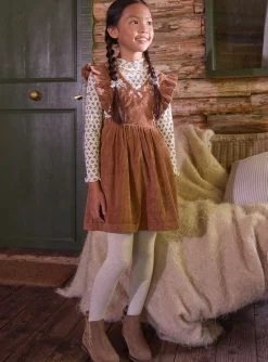 Dress-Sergent Major Light brown JUMPER DRESS