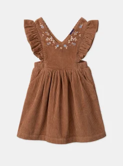 Dress-Sergent Major Light brown JUMPER DRESS