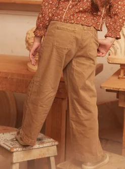 Trousers, Jeans And Legging-Sergent Major Light brown PANTS