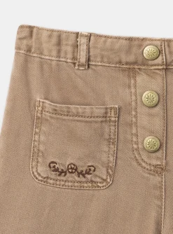 Trousers, Jeans And Legging-Sergent Major Light brown PANTS