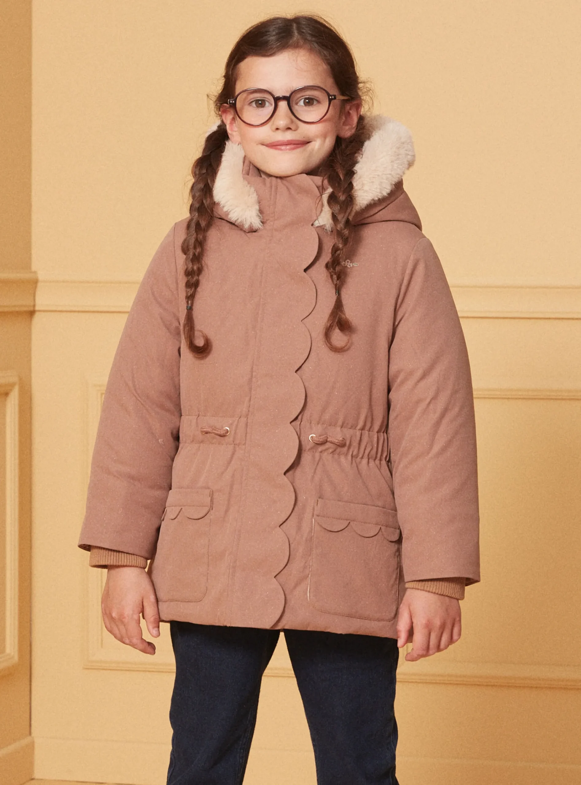 Coat, Parka, Jacket-Sergent Major Light brown PARKA