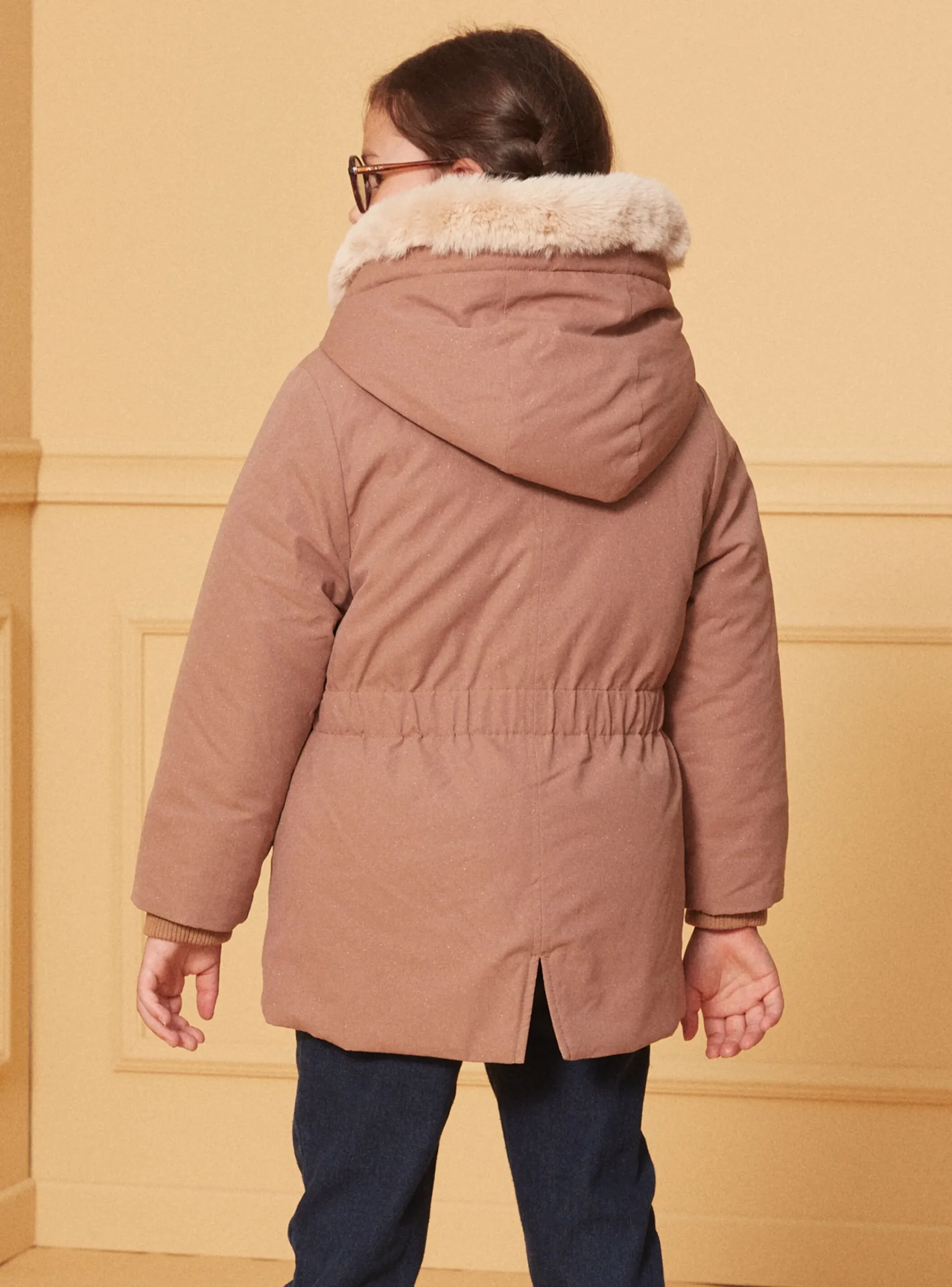 Coat, Parka, Jacket-Sergent Major Light brown PARKA