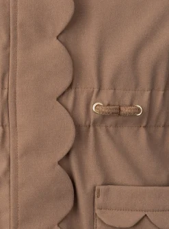 Coat, Parka, Jacket-Sergent Major Light brown PARKA