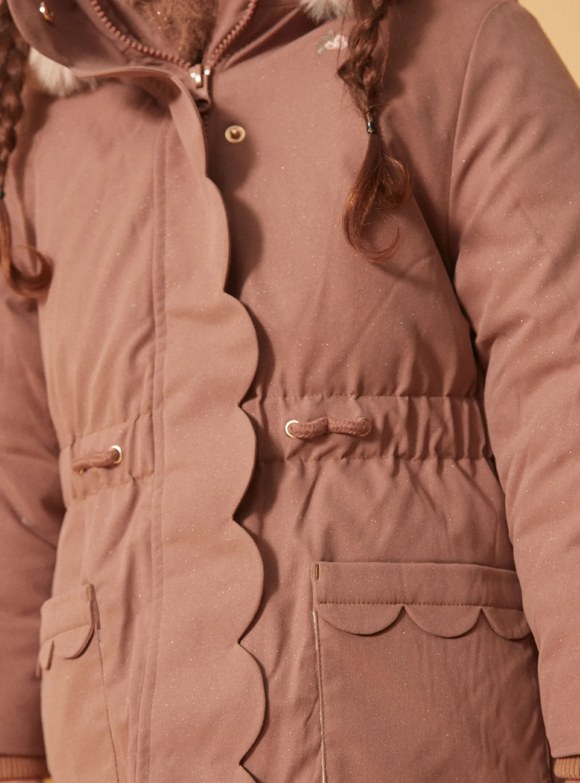 Coat, Parka, Jacket-Sergent Major Light brown PARKA
