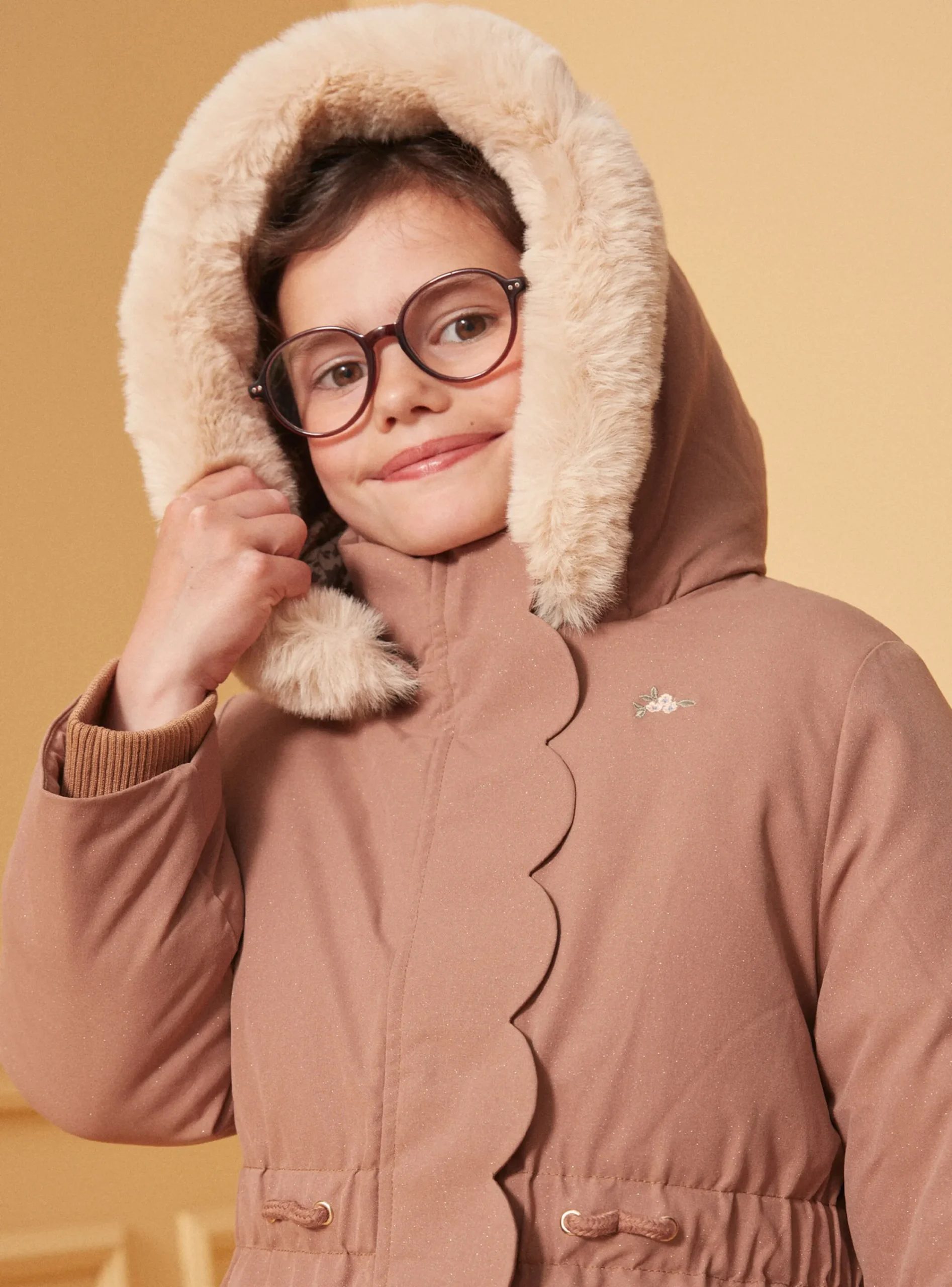 Coat, Parka, Jacket-Sergent Major Light brown PARKA