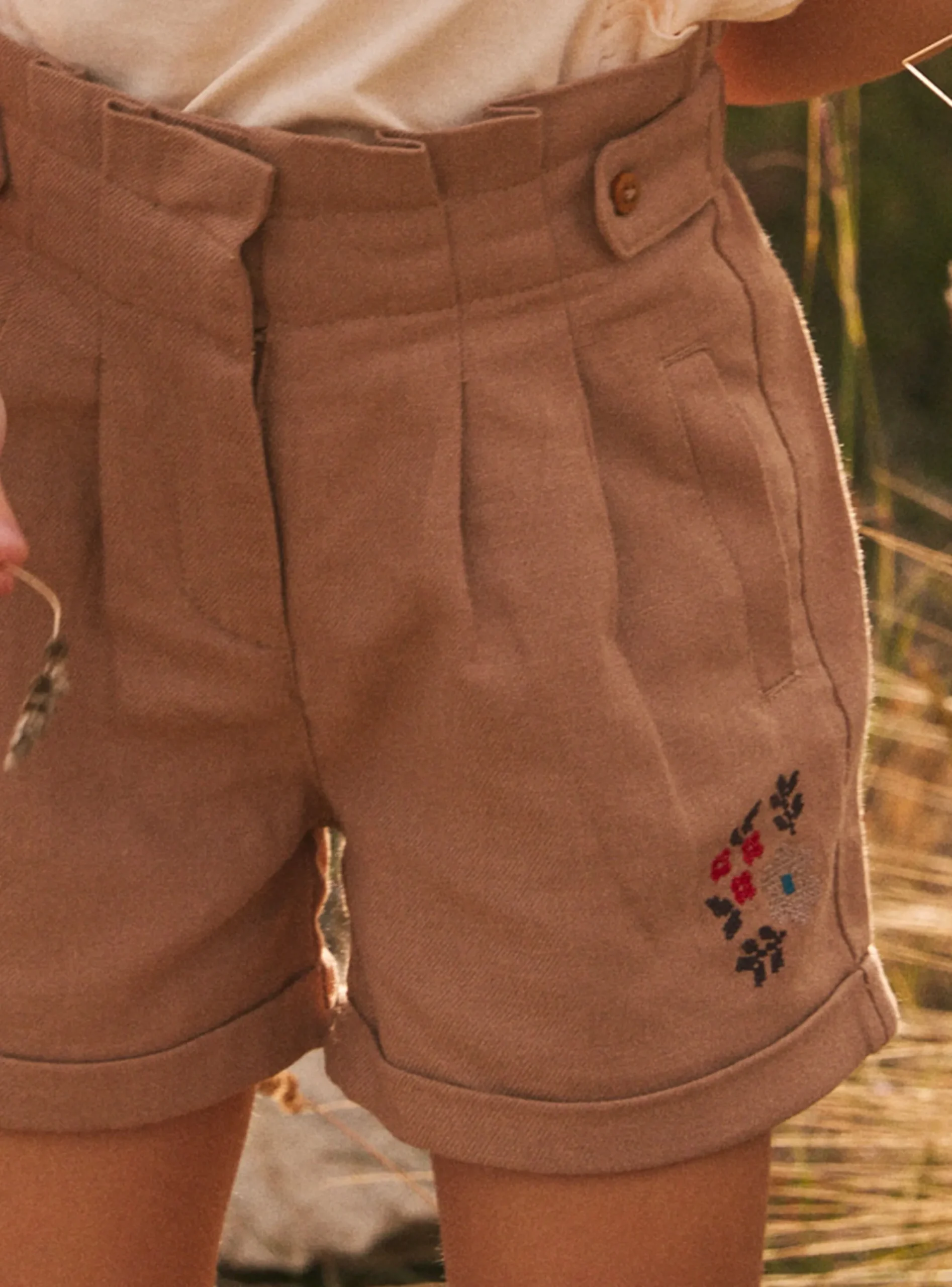 Skirt, Shorts-Sergent Major Light brown SHORTS